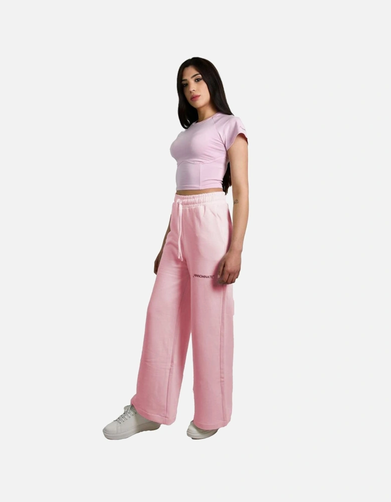 Wide Leg Lounge Pants HI9445 Women - Pink Jeans