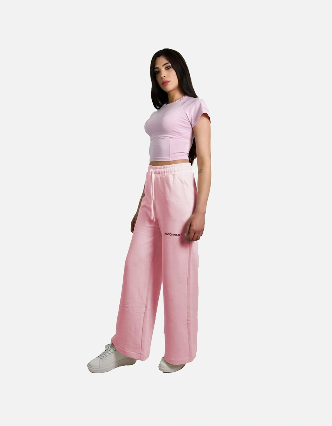 Wide Leg Lounge Pants HI9445 Women - Pink Jeans