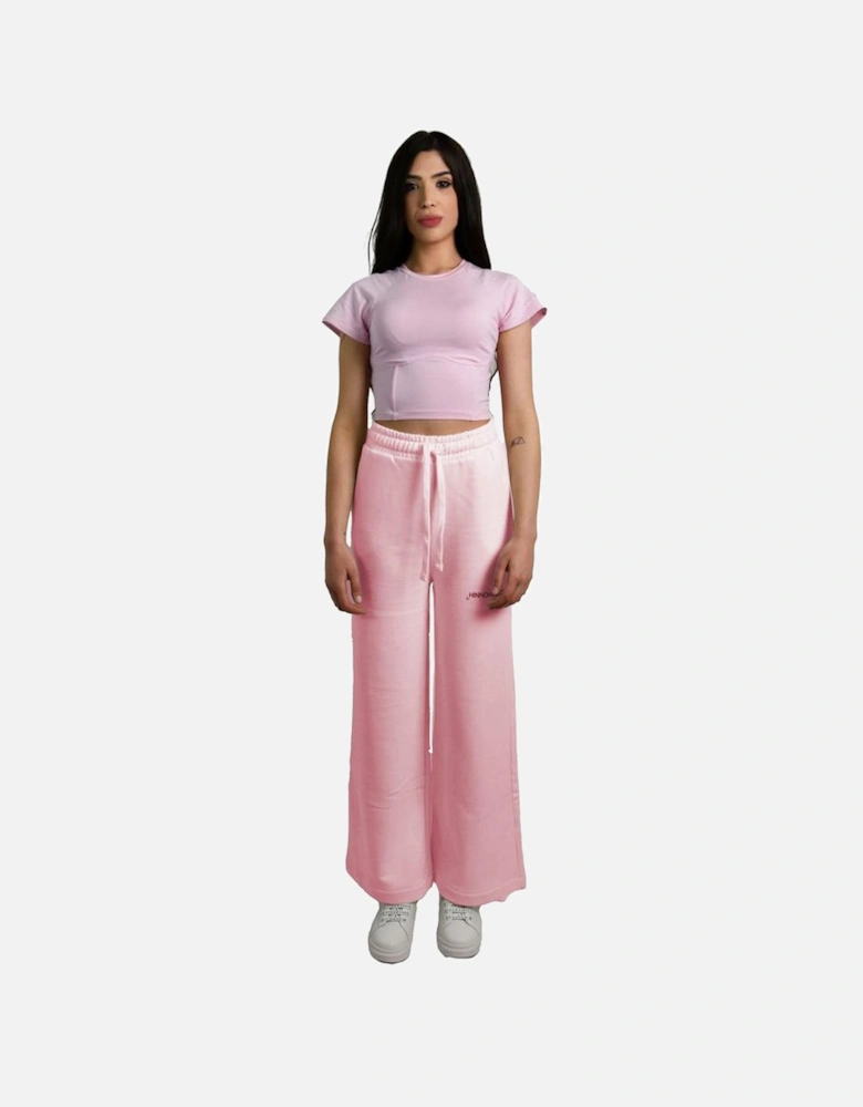Wide Leg Lounge Pants HI9445 Women - Pink Jeans