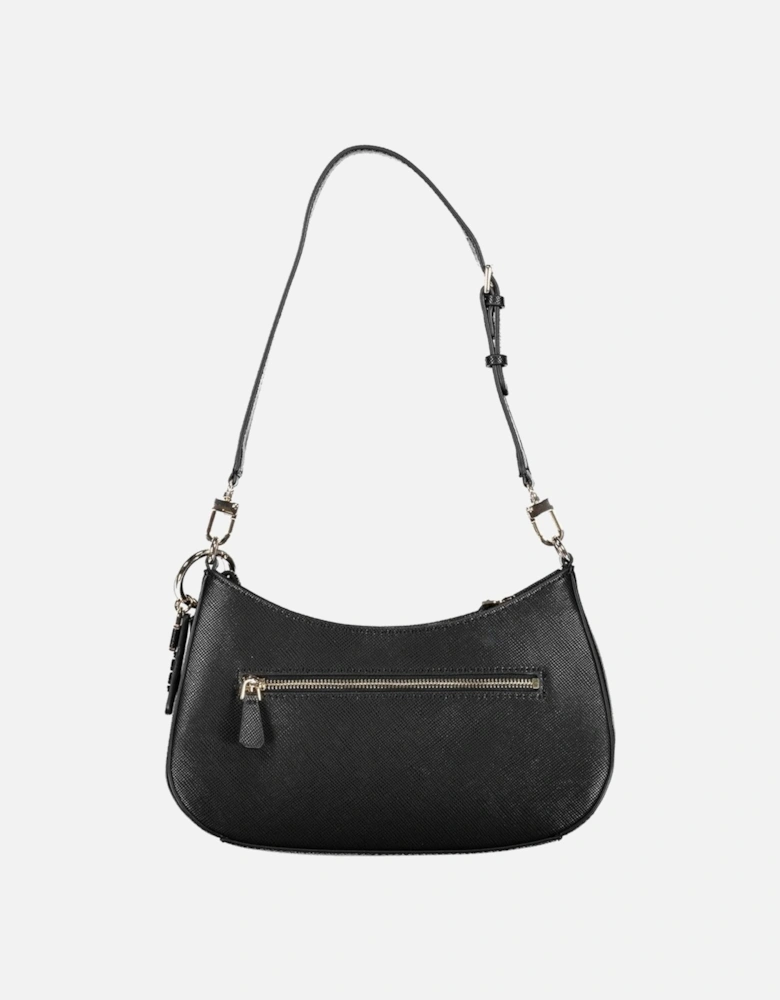 Black Polyethylene Handbag Women