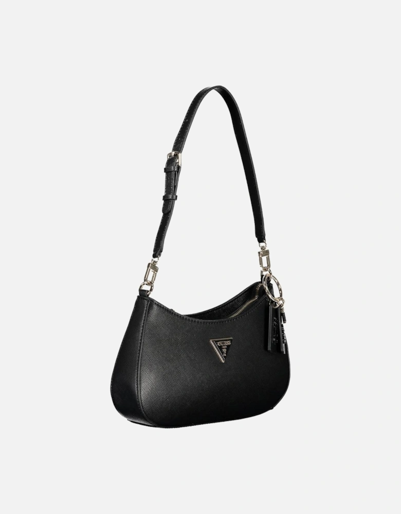 Black Polyethylene Handbag Women