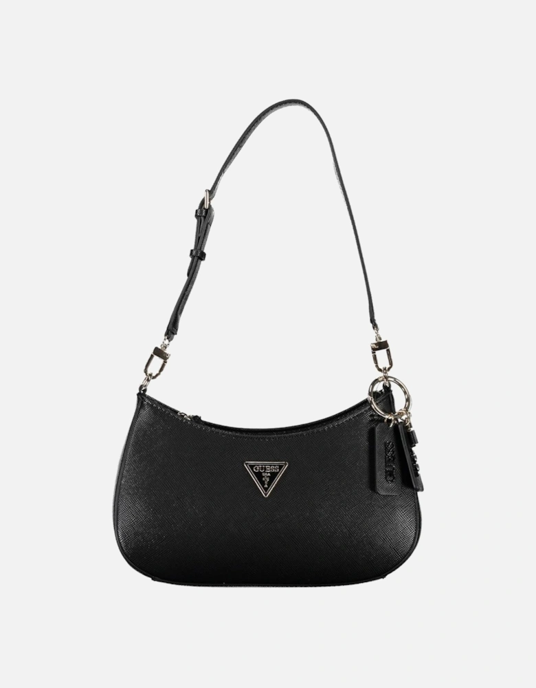 Black Polyethylene Handbag Women