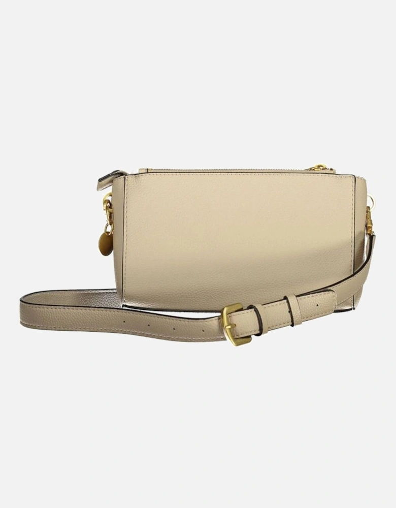 Adjustable Shoulder Bag with Two Compartments and Zip Closure Women -
