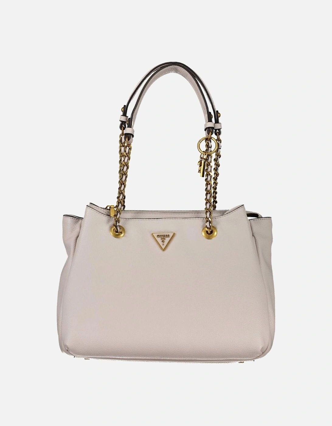 Bag with Chain Handles and Multiple Compartments Women - Pink Handbags, 4 of 3