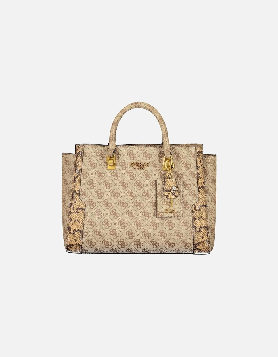 Multi-Compartment Bag with Adjustable Straps and Contrast Details, 4 of 3