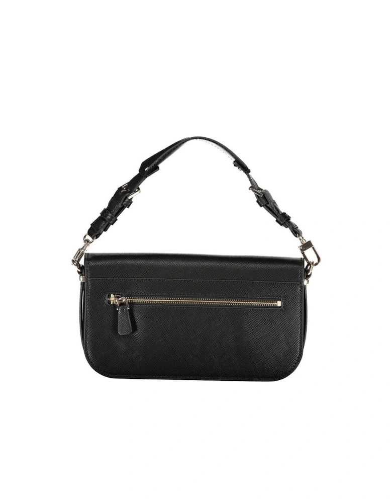 Triple Compartment Bag with Removable Strap and External Pocket Women