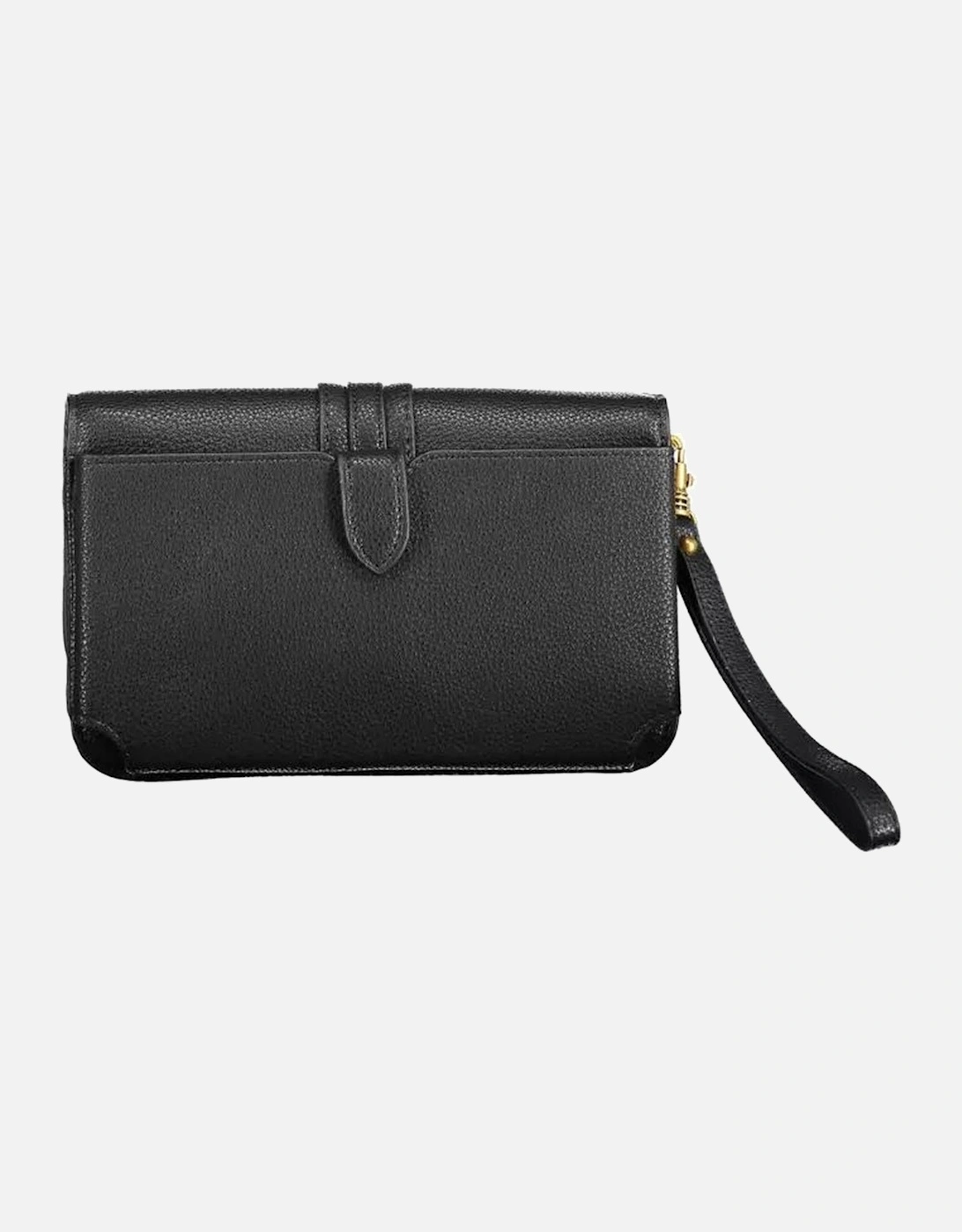 3-Compartment Wallet with Coin Purse and Phone Pocket Women - Black