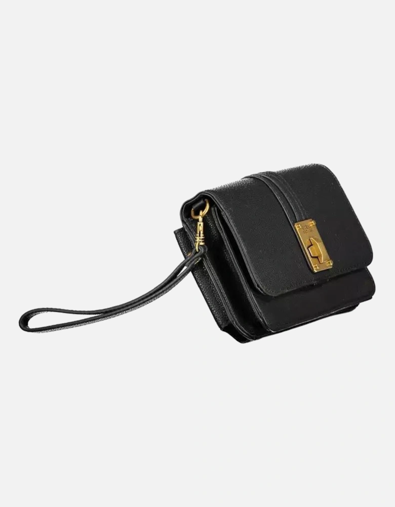 3-Compartment Wallet with Coin Purse and Phone Pocket Women - Black