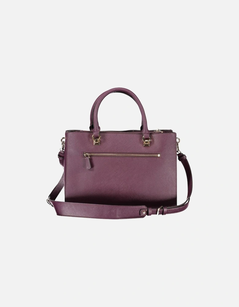 Purple Polyethylene Handbag