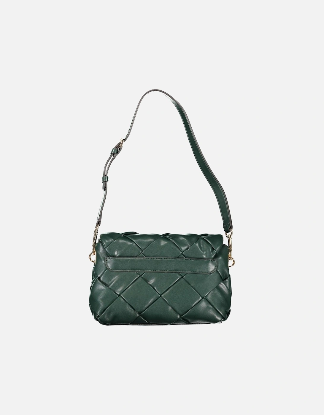 Contrast Detail Backpack with Adjustable Strap and Internal Pocket