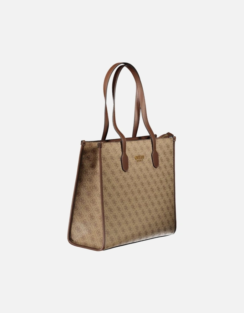 Contrasting Detail Shoulder Bag with Multiple Compartments Women -