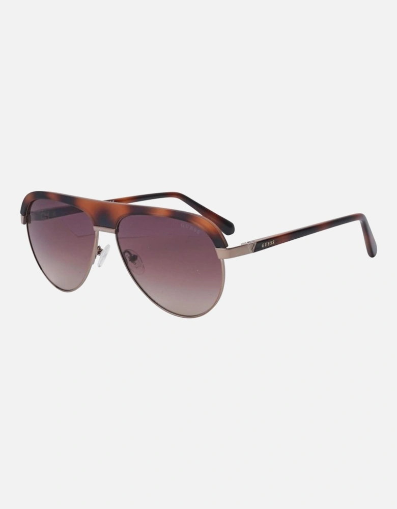 Dual Material Cat-Eye Sunglasses Unisex - Multicolor