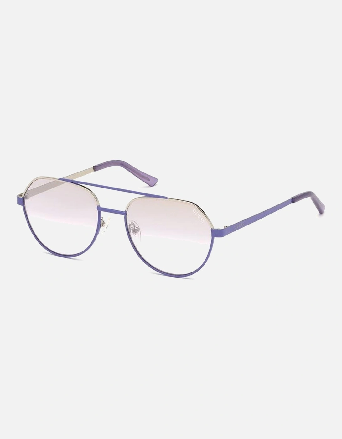 Metal Gradient Sunglasses Unisex - Purple, 3 of 2