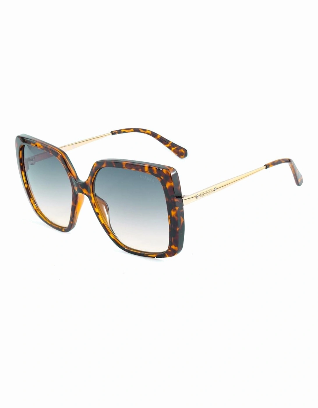Metal Sunglasses with Gradient Lenses Women - Brown, 3 of 2
