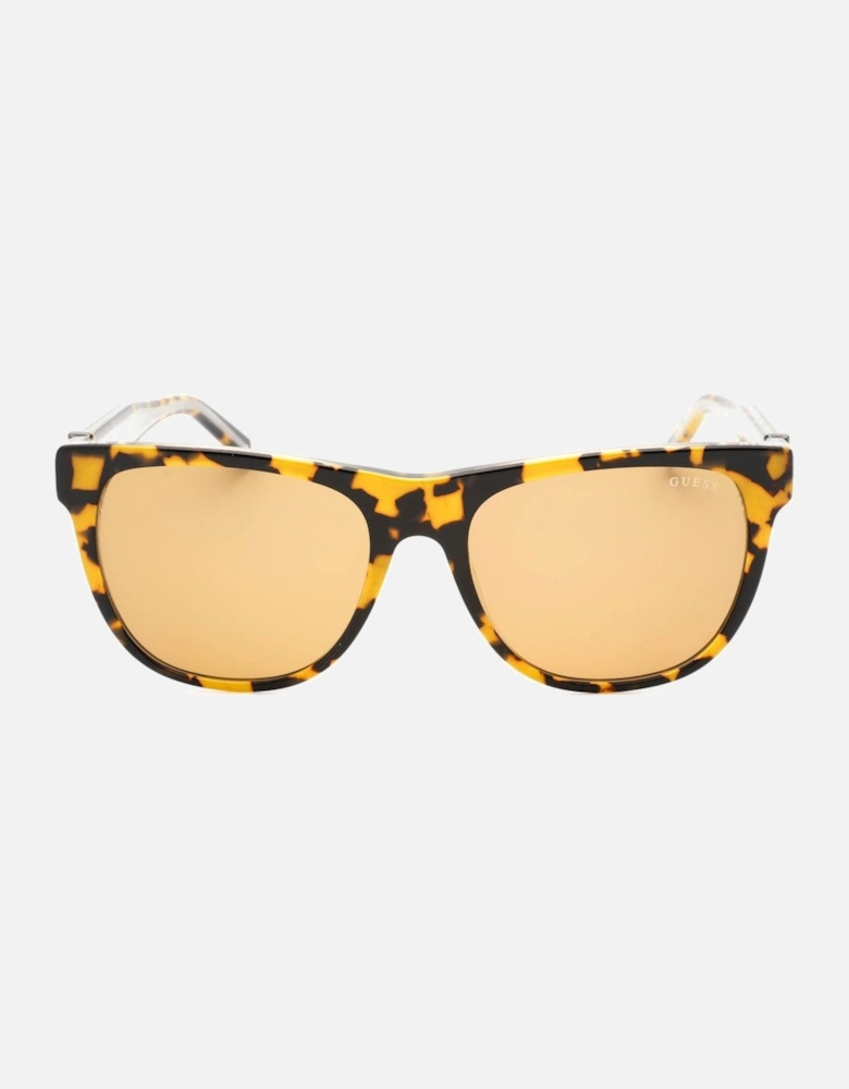Resin Oversized Square Sunglasses Women - Brown