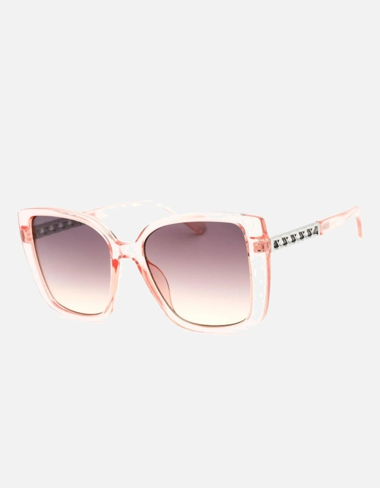 Transparent Resin Sunglasses Women