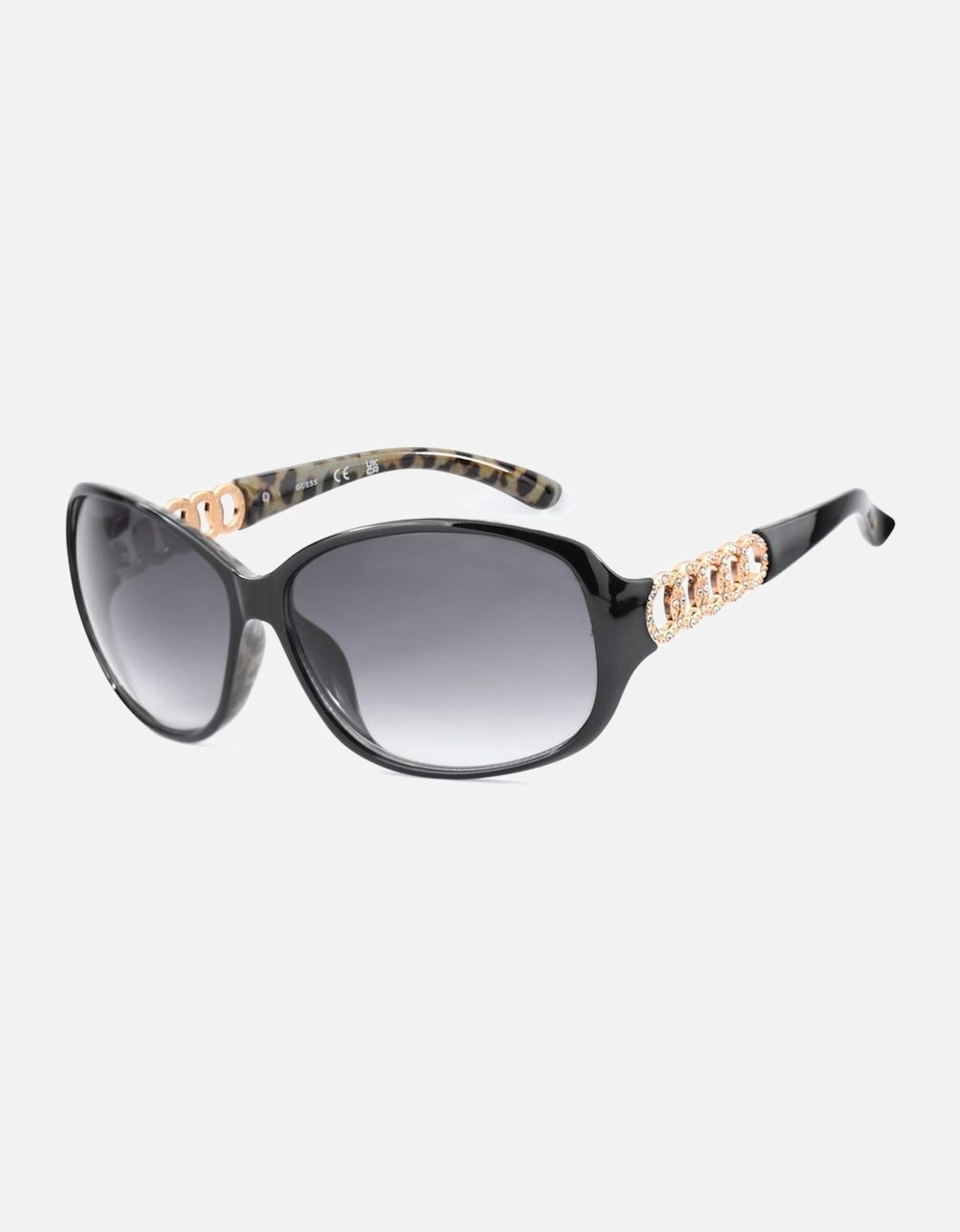 Resin Cat-Eye Sunglasses Women - Black, 3 of 2