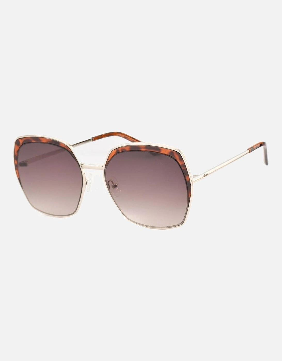 Metal Sunglasses with Degraded Category 3 Lenses Women - Gold, 3 of 2