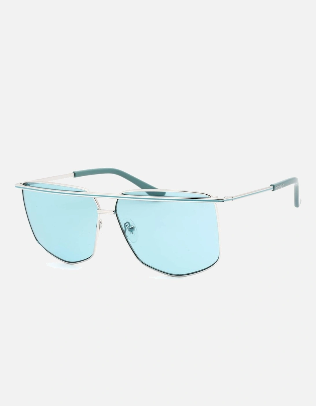 Metal Frame Sunglasses Women - Gray, 3 of 2