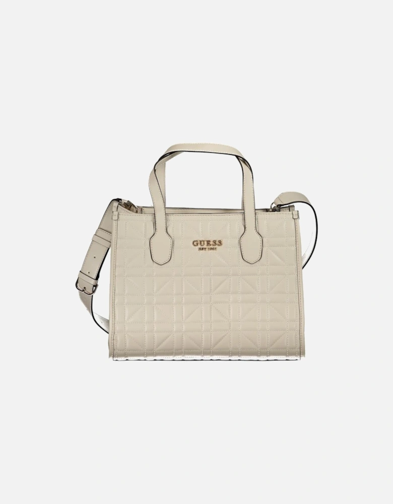 Silvana Bag with Adjustable Strap and Multiple Pockets Women - Beige