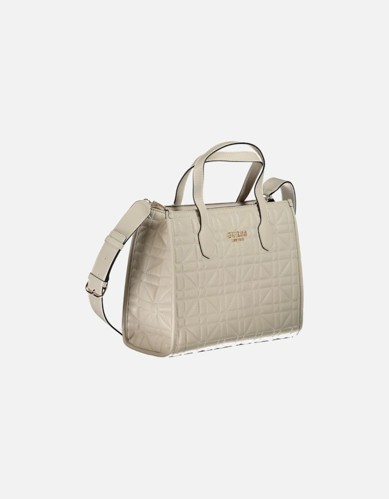 Silvana Bag with Adjustable Strap and Multiple Pockets Women - Beige