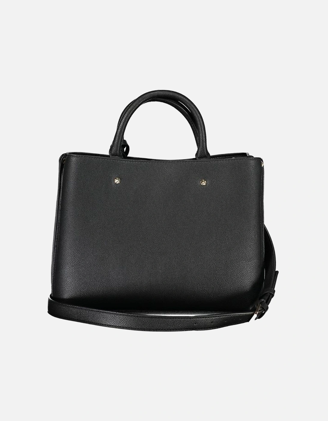 Three-compartment bag with adjustable strap and contrast details Women