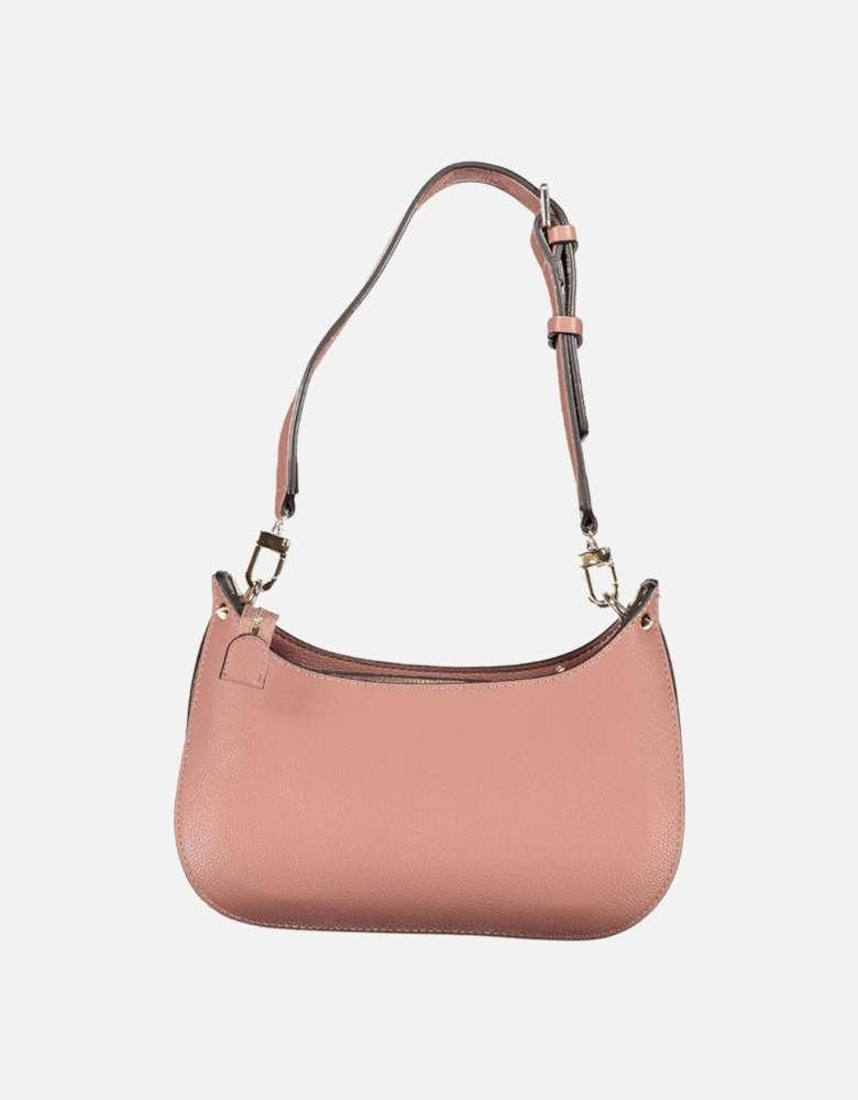 Contrast Detail Mini Bag with Adjustable Strap & Zip Closure Women -