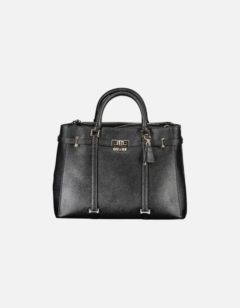 Emilee Bag with Two Handles and Removable Shoulder Strap Women - Black