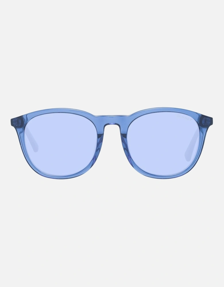 Round Sunglasses GA7047 Unisex - Blue
