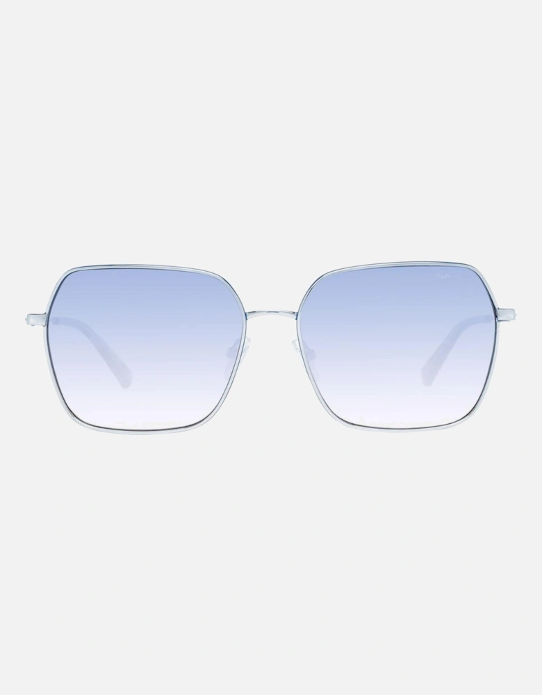 G606 02 Square Sunglasses Women - Silver
