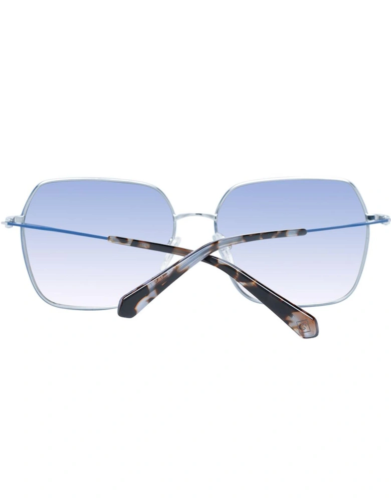 G606 02 Square Sunglasses Women - Silver