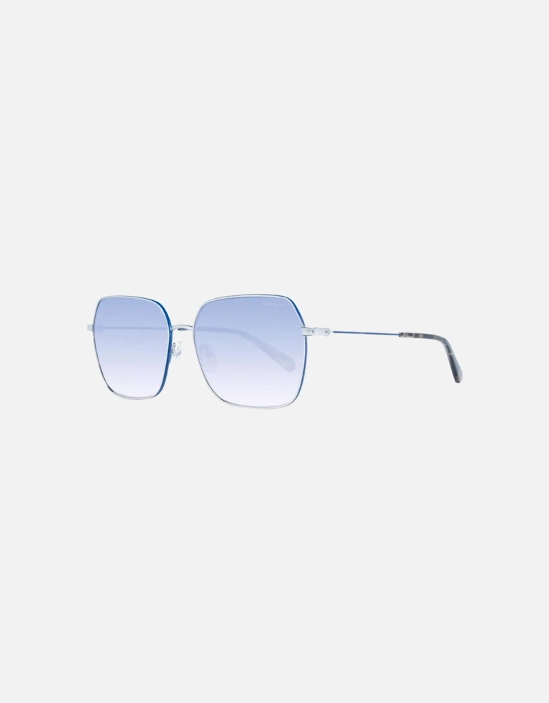 G606 02 Square Sunglasses Women - Silver