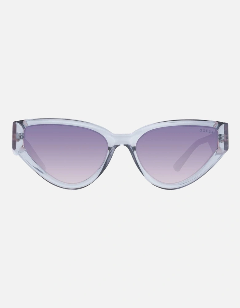 GU7761 Cat Eye Sunglasses GreyPurple Women - Gray