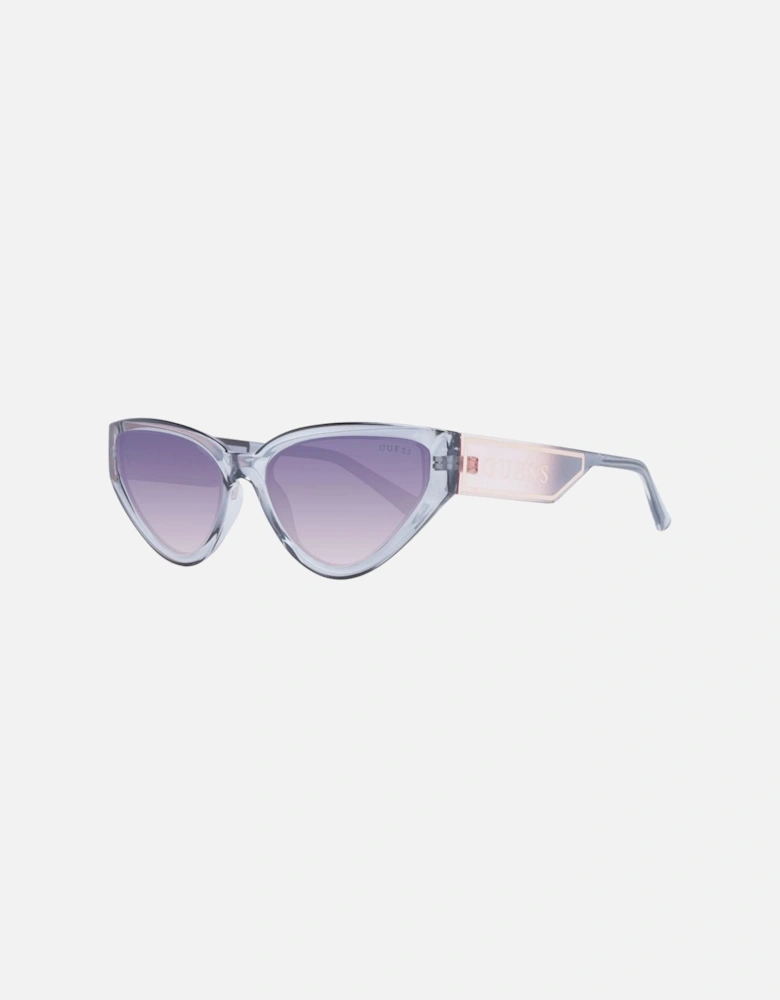 GU7761 Cat Eye Sunglasses GreyPurple Women - Gray