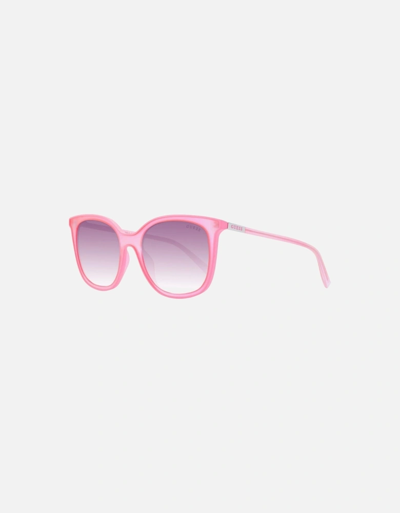 Rose Square Sunglasses with Gradient Lenses and 100% UV Protection