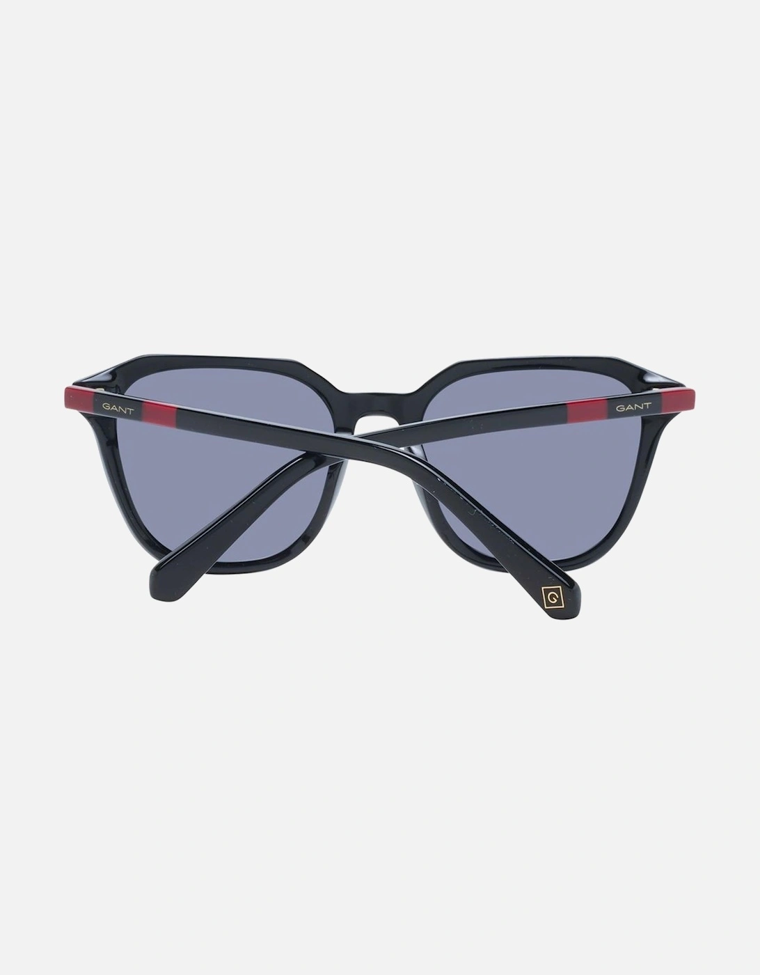 Black Rectangle Sunglasses with Grey Lenses - Category 3 Women