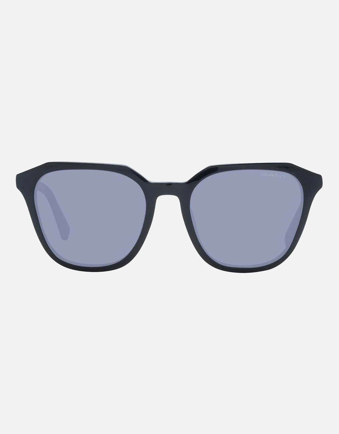Black Rectangle Sunglasses with Grey Lenses - Category 3 Women