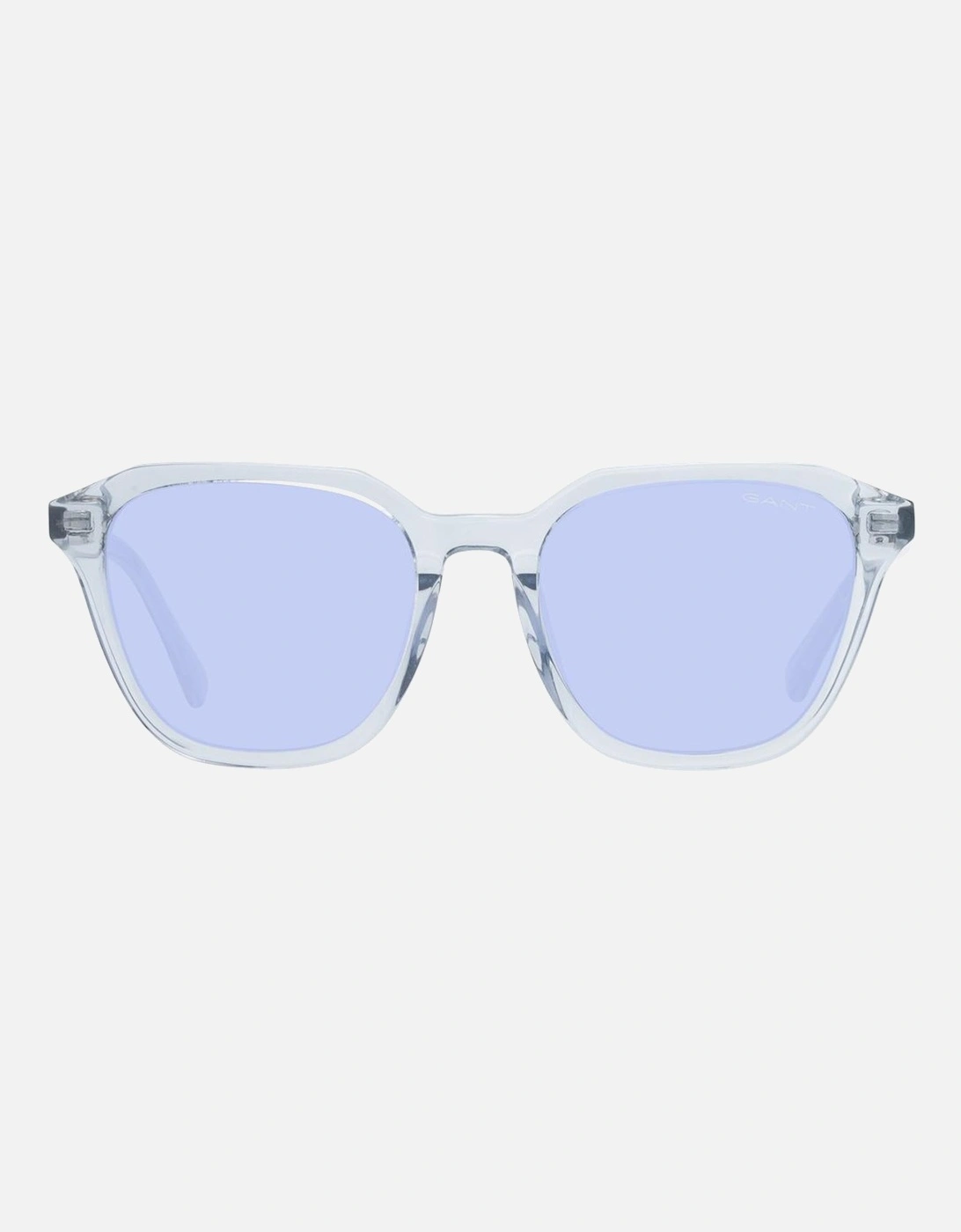 GA7030 Square Sunglasses Transparent Blue Women - Gray