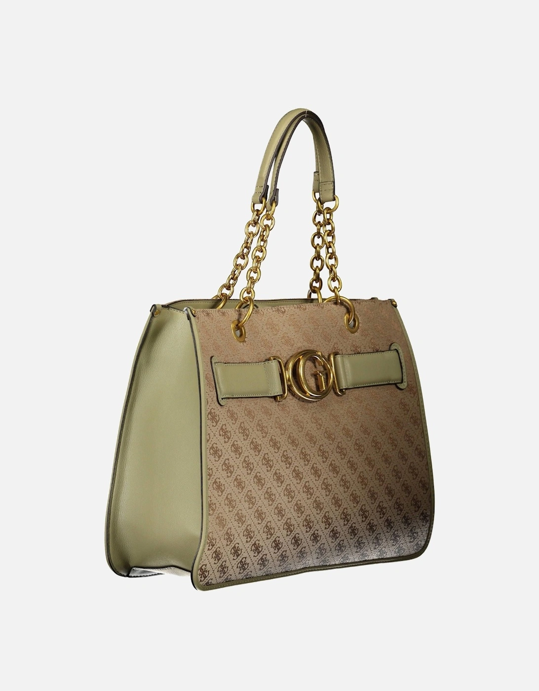 Chic Functional Handbag with Shoulder Handles and Interior Pocket