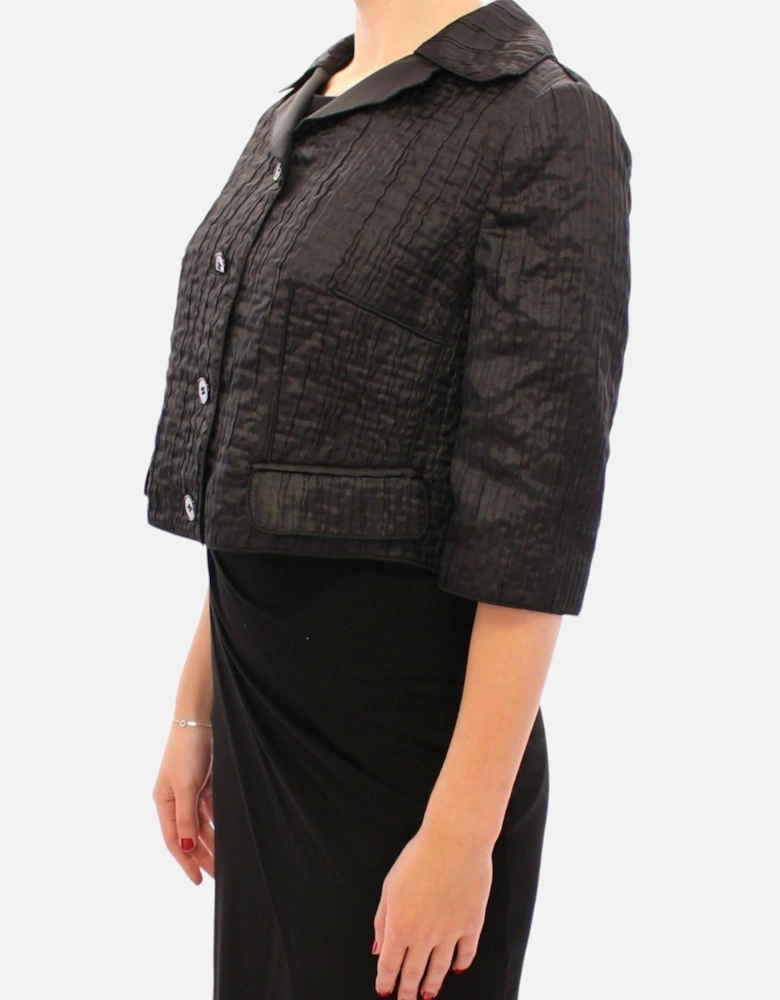 Dolce Gabbana Cropped Jacket Women - Black Jackets