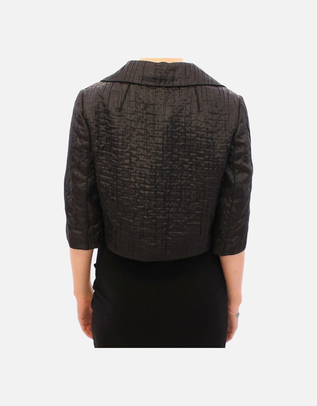 Dolce Gabbana Cropped Jacket Women - Black Jackets