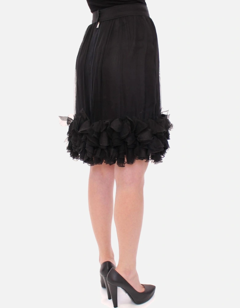 Dolce Gabbana Tulle Mini Skirt Women - Black