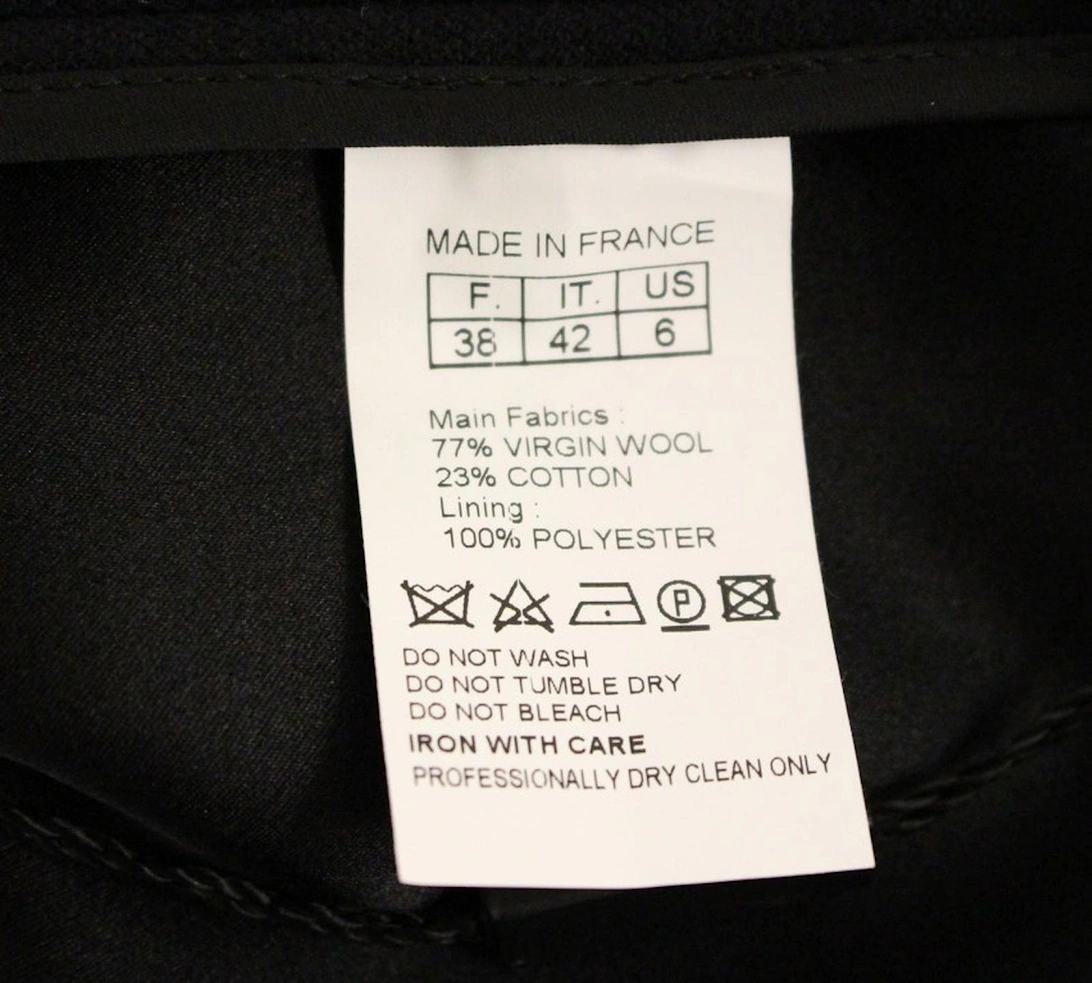 Pencil Skirt Button Front ALine Women - Black