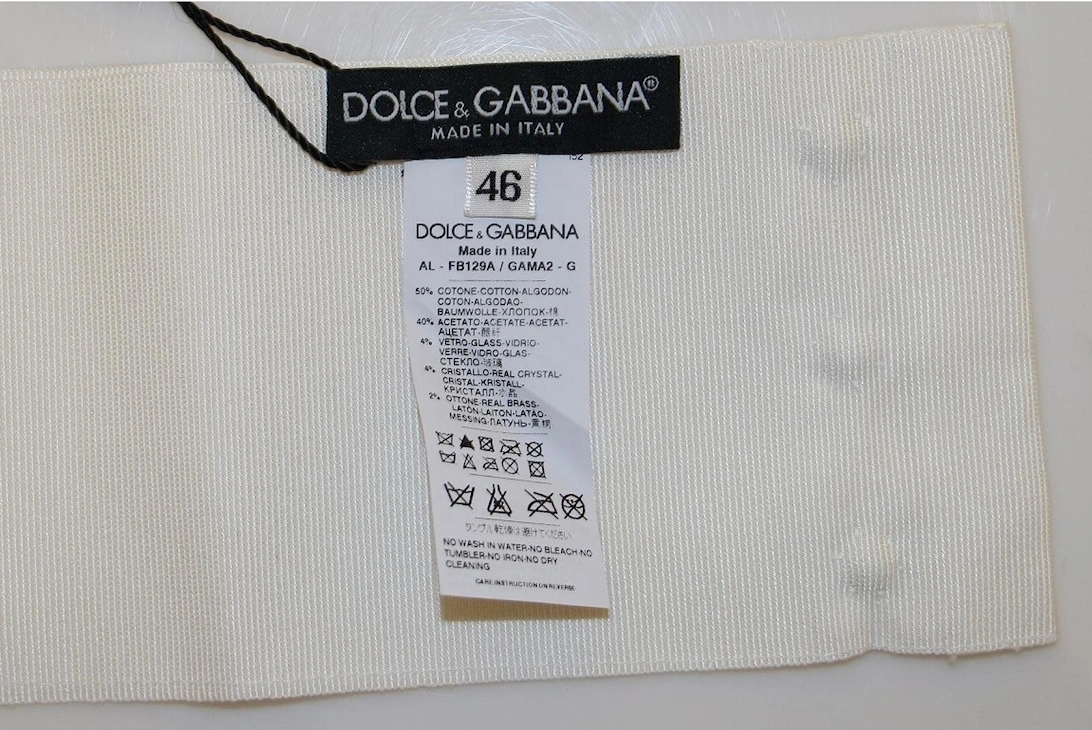 Dolce Gabbana embellished belt Women - White