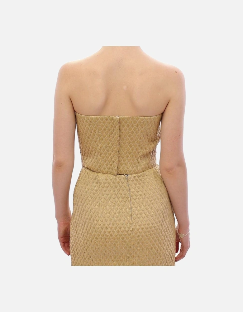 Exclusive Off-Shoulder Tank Top with Back Hooks Women - Beige T-Shirts