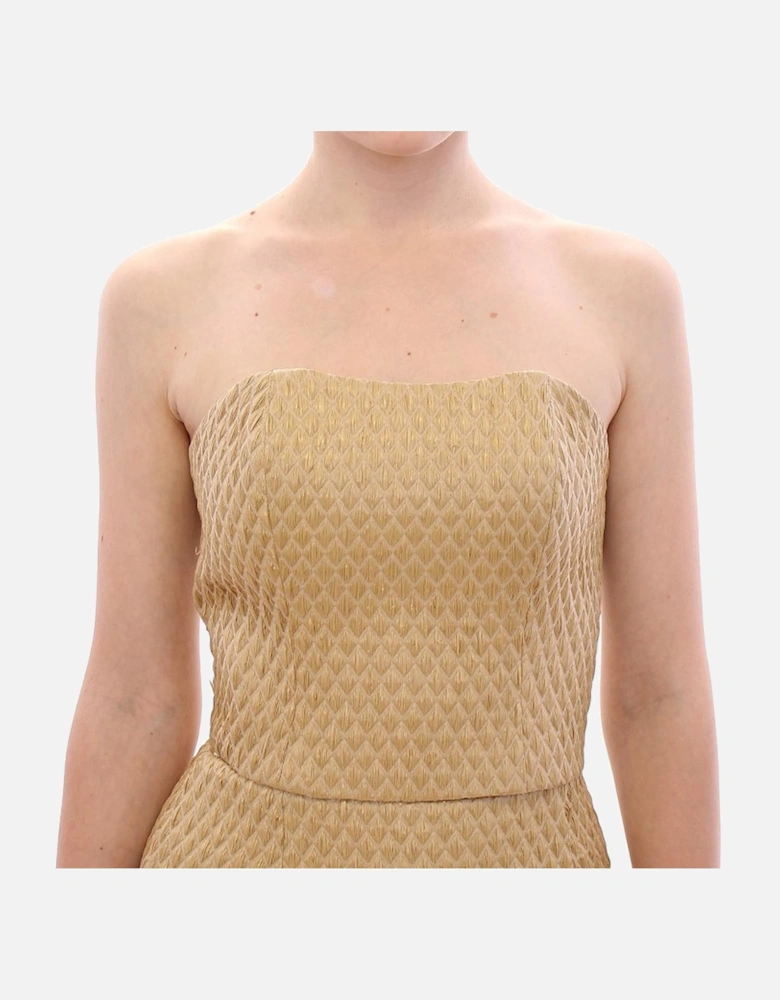 Exclusive Off-Shoulder Tank Top with Back Hooks Women - Beige T-Shirts