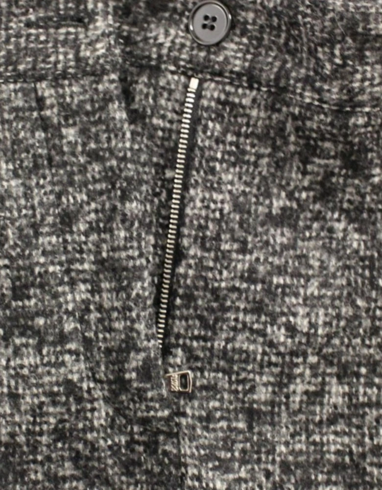 Dolce Gabbana Tweed Shorts BlackWhite Women - Gray