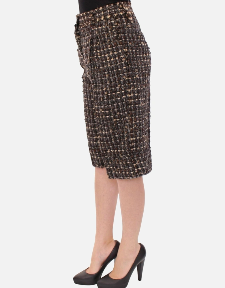Dolce Gabbana Tweed Shorts Women - Multicolor