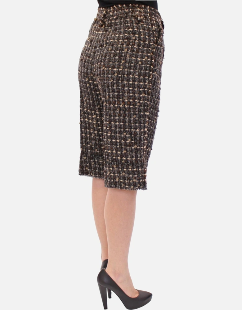 Dolce Gabbana Tweed Shorts Women - Multicolor