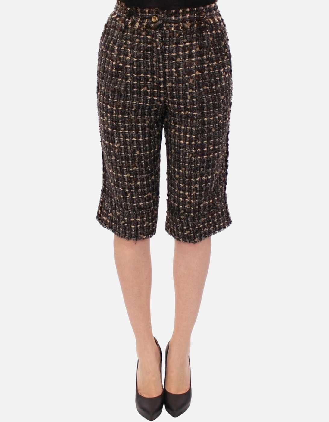 Dolce Gabbana Tweed Shorts Women - Multicolor, 7 of 6